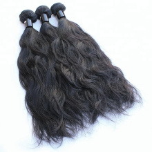 100g pro Bundles natürliche schwarze Farbe Weave Bundles indische Haar natürliche Welle Bulk-Haar